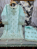 3PC-Stich | Organza Dress-1013