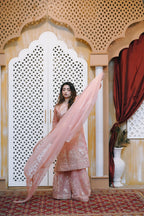 3PC-Stich| Embroidered dress-1024