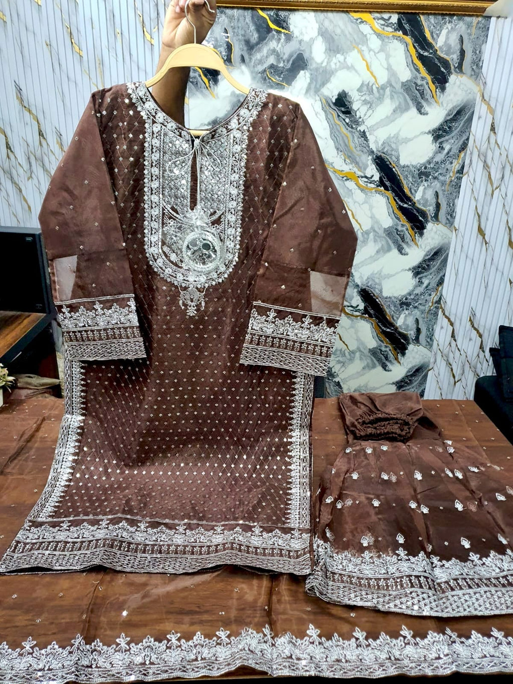 Brown